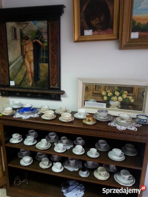 Antyki Kołobrzeg meble zegary obrazy porcelana
