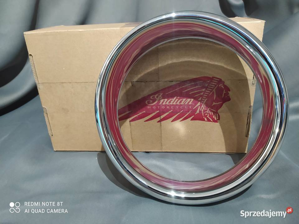 INDIAN OSŁONA CZASZA OWIEWKA RAMKA LAMP HALOGEN sprzedam