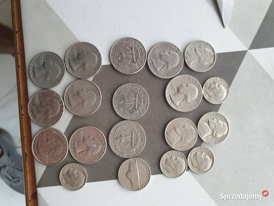 Ćwierć dolarówki pomorskie Gdańsk sprzedam