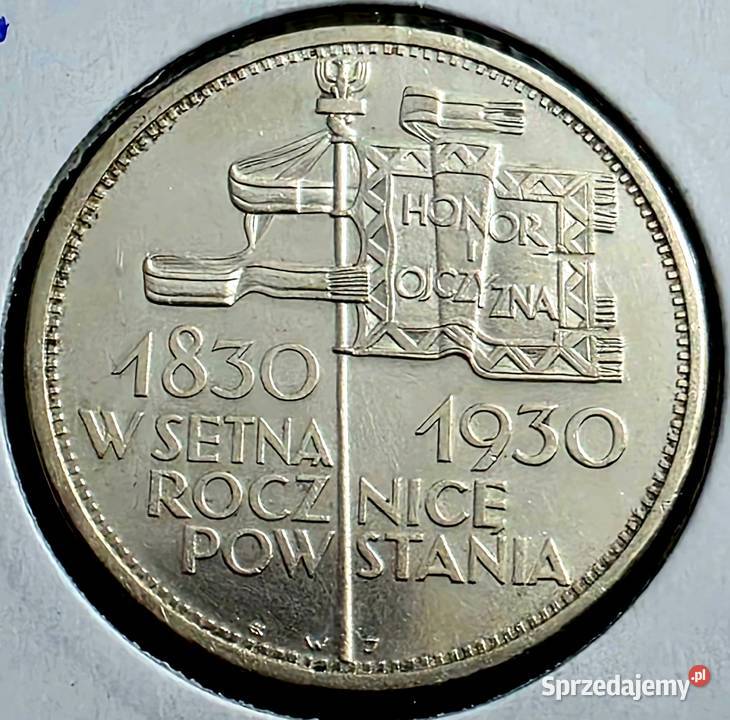 5 Sztandar 1930 Piękna 1 Numizmatyka Sosnowiec