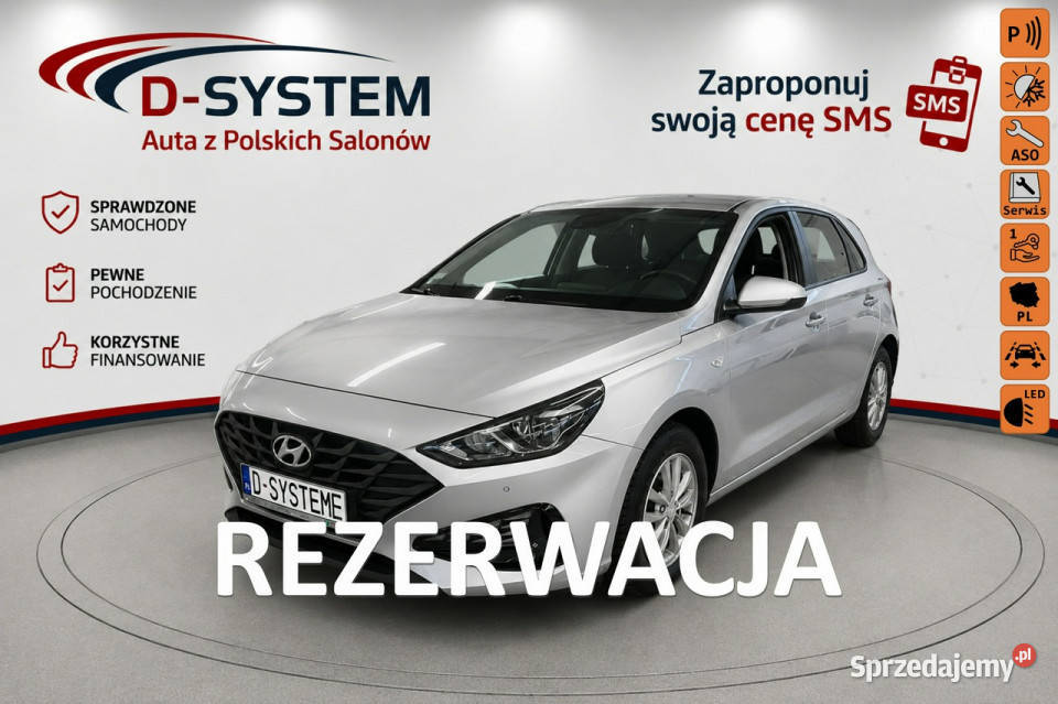 Hyundai i30 22 Salon Polska 1Właściciel lakier metallic podlaskie Białystok