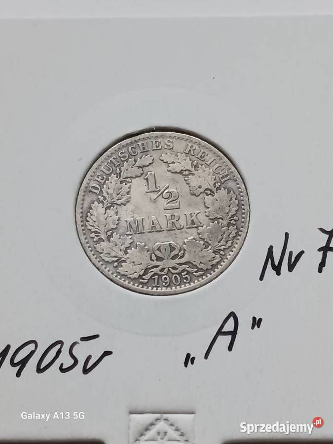 12 Marki Prusy 1905 r 7 men A Numizmatyka sprzedam