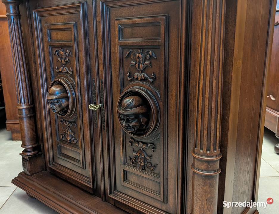 ładna komodaszafka neorenesans dąbsklep Dąbrowa Dąbrowa Górnicza