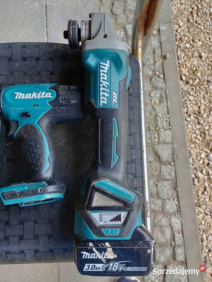 Szlifierka i wkrętarka Makita Zestawy elektronarzędzi Końskie