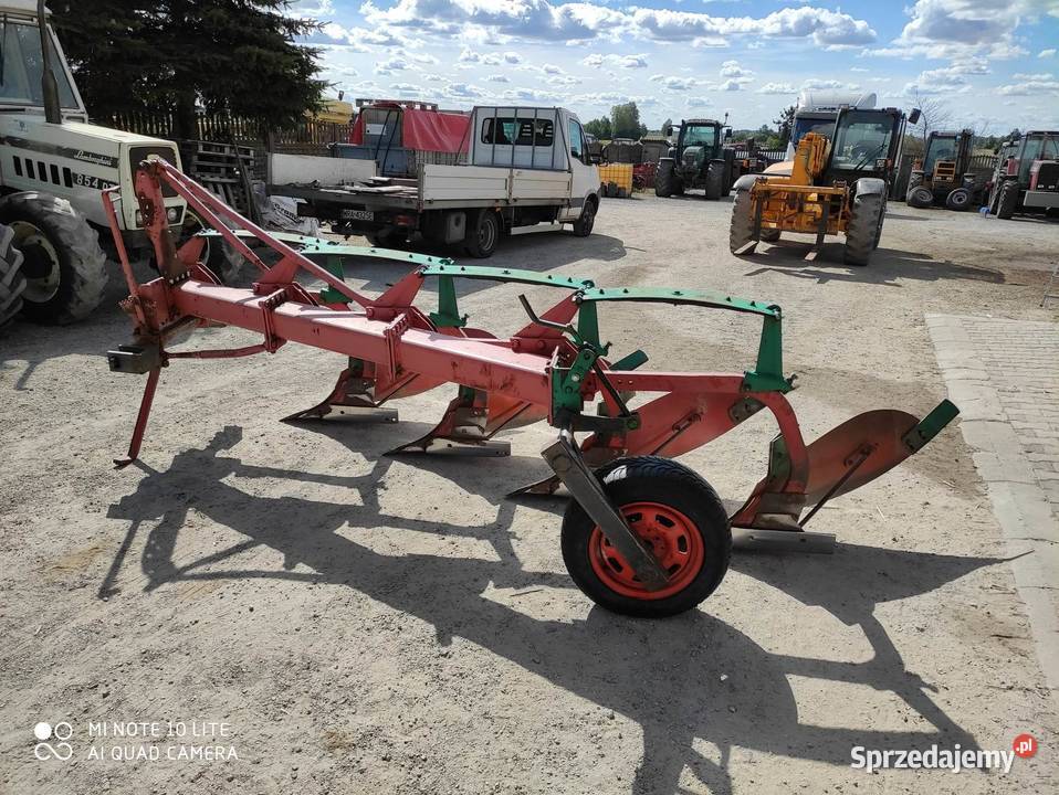 Pług 4 skibowy zagonowy Kverneland resor 16 4x40 Radom
