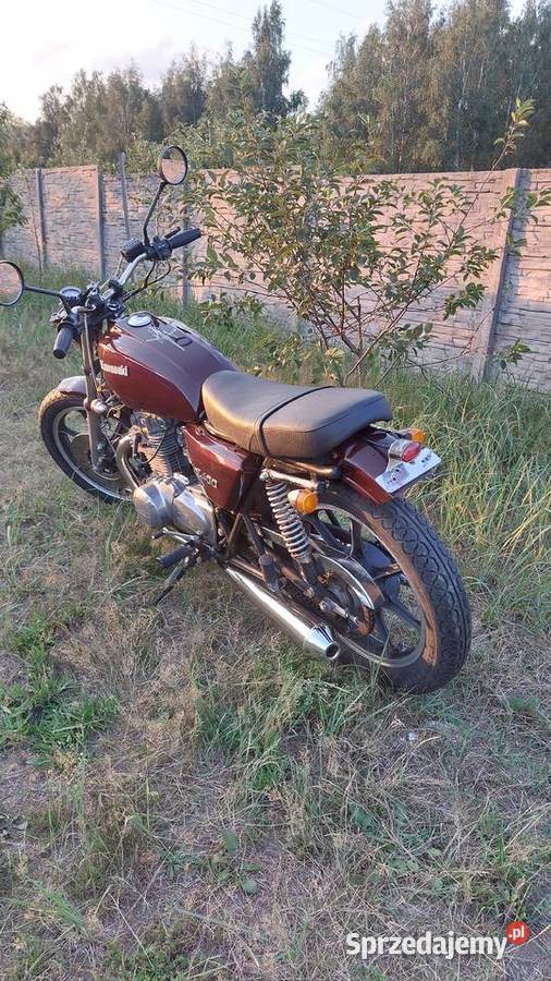 Kawasaki z 400 brat style Andrespol