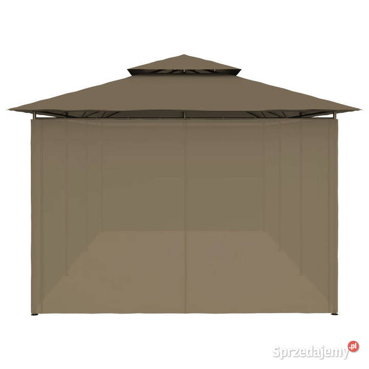 Altana z zasłonami 600x298x270 kolor taupe 180 mazowieckie Warszawa