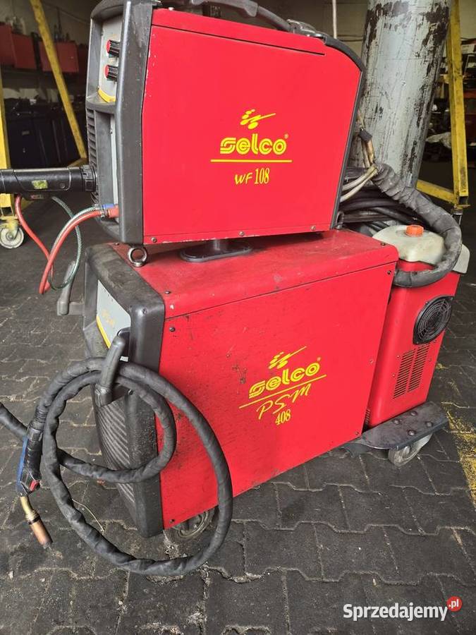 Spawarką SELCO PSM 408 z podajnikiem WF108 śląskie