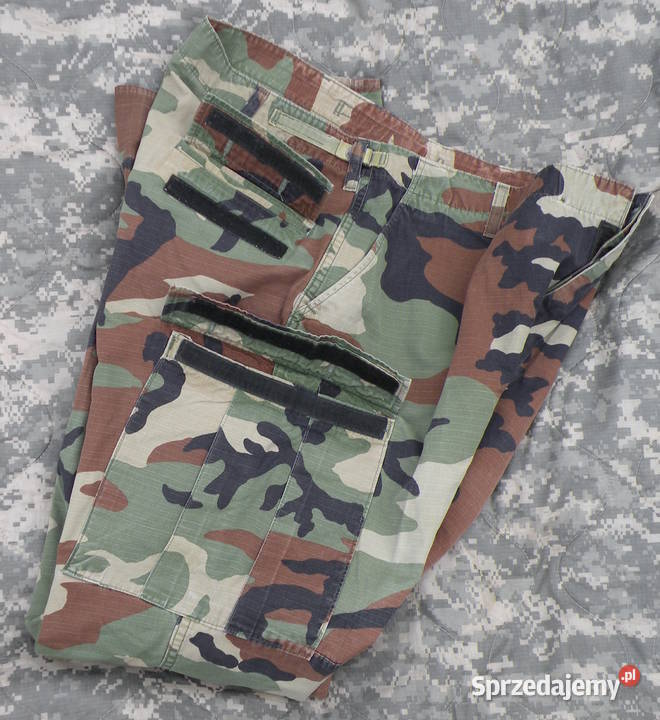 Spodnie BDU woodland large regular ripstop 2 sprzedam
