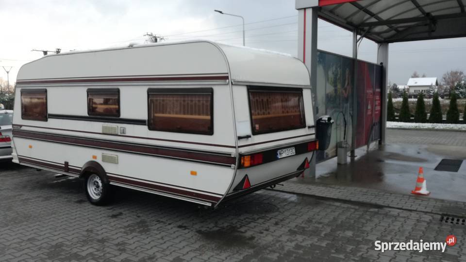 Przyczepa kempingowa Hobby Prestige 535 Rok produkcji 1985 Płock