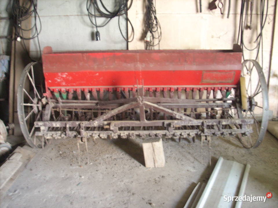 Siewnik do zboża 24 rurki 225m nieuszkodzony Rękoraj sprzedam