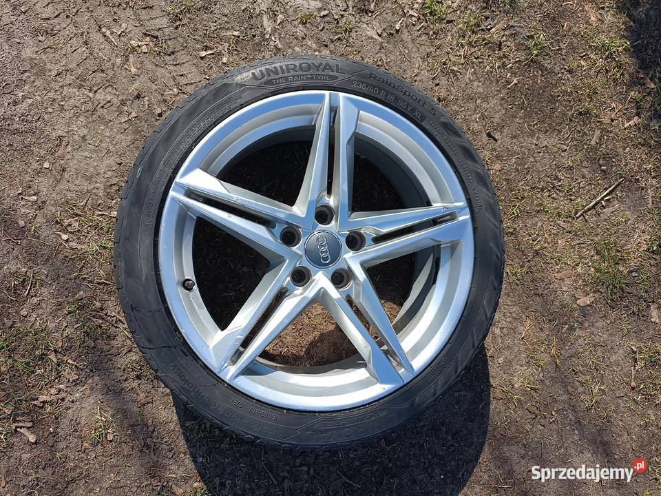 Koła Audi A4 5x112 R18 opony letnie mazowieckie