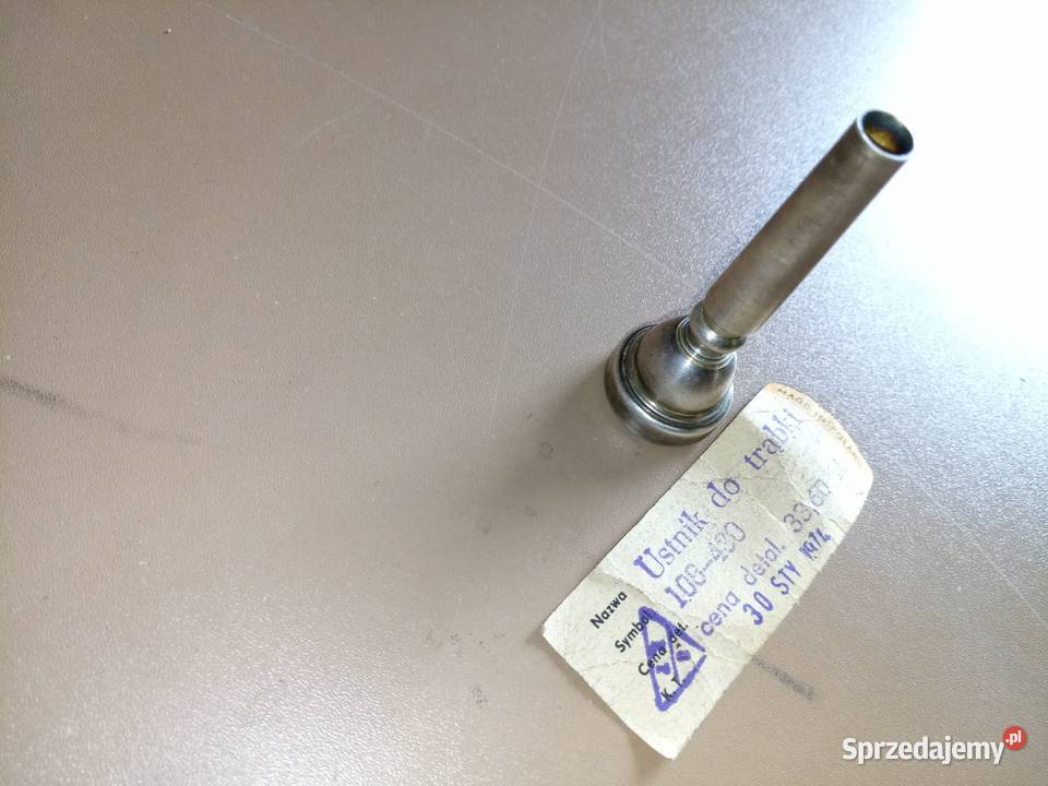 Trąbka Ustnik do trąbki posrebrzany podkarpackie Stalowa Wola
