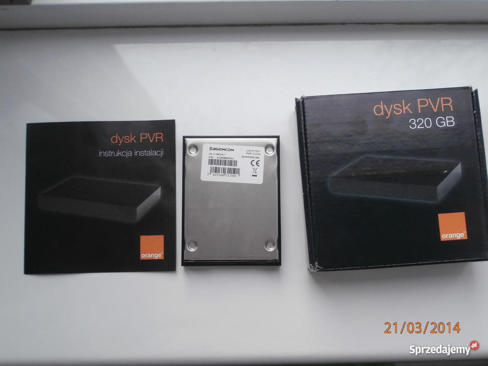 Orange Dysk PVR Sagemcom 320GB Gdańsk
