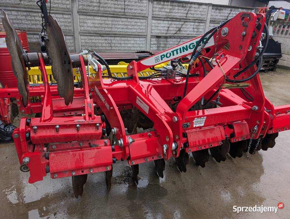 Brona talerzowa pottinger 3 m nieuszkodzony Głogów