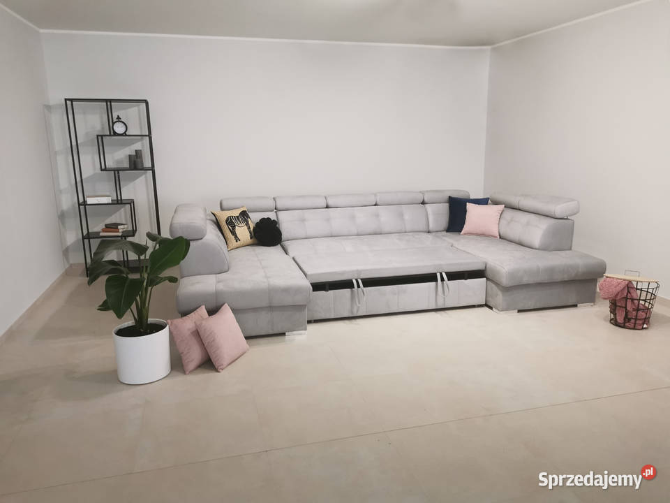 Narożnik Atlanta 190x280x190 tkanina easy clean Wrocław sprzedam