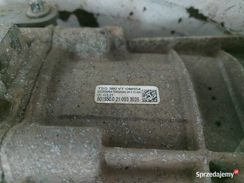 MERCEDES Sprinter W907 20 CDI Skrzynia biegów sprzedam