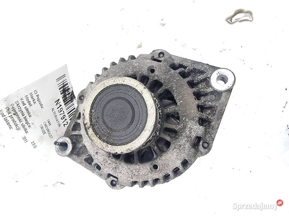 ALTERNATOR CHEVROLET CRUZE Lipno