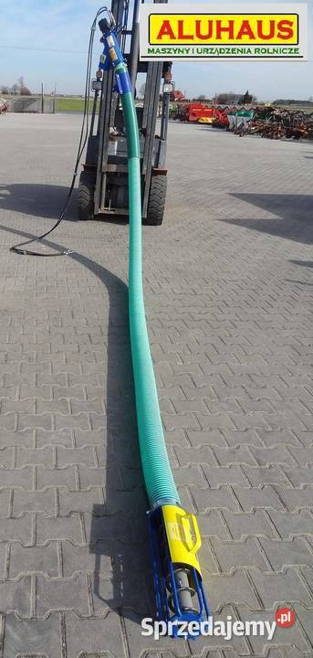 Przenośnik elastyczny 6m ALUHAUS RATY nieuszkodzony Taśmociągi i podajniki Olesno