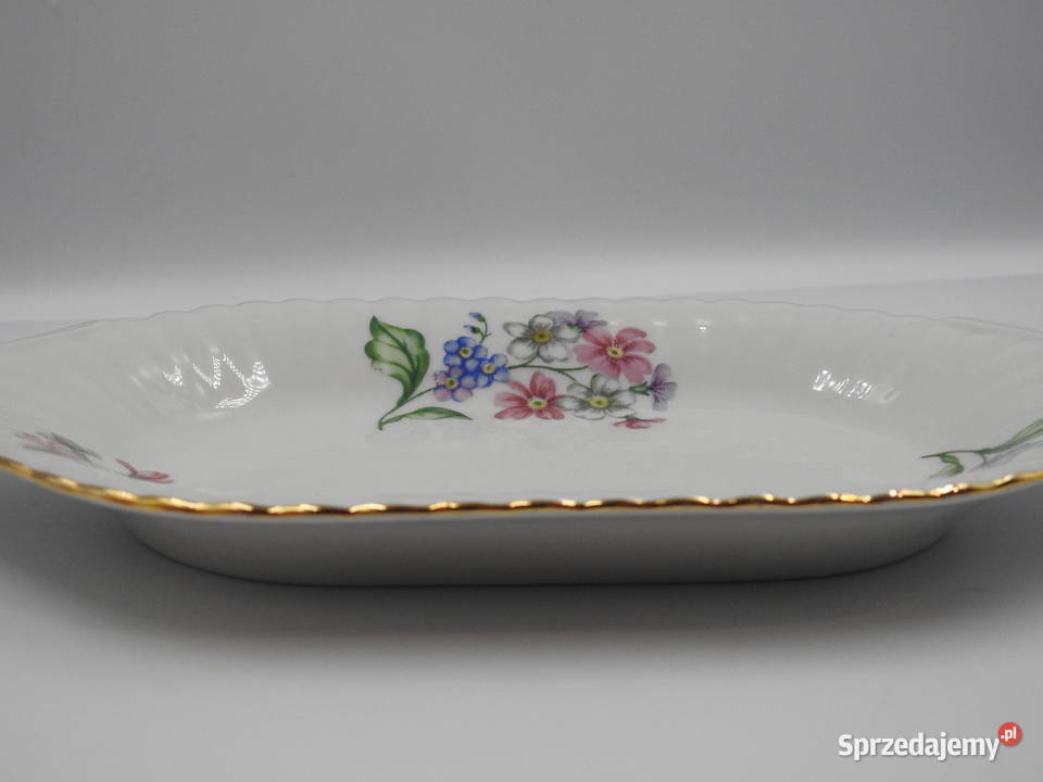 Stara porcelana Chodzież półmisek sygnowany z Inowrocław