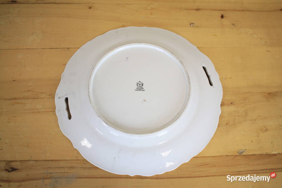 Talerz porcelana na ścianę Polska porcelana Pszczyna