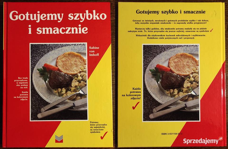 Sabine von Imhoff Gotujemy szybko i smacznie mazowieckie sprzedam