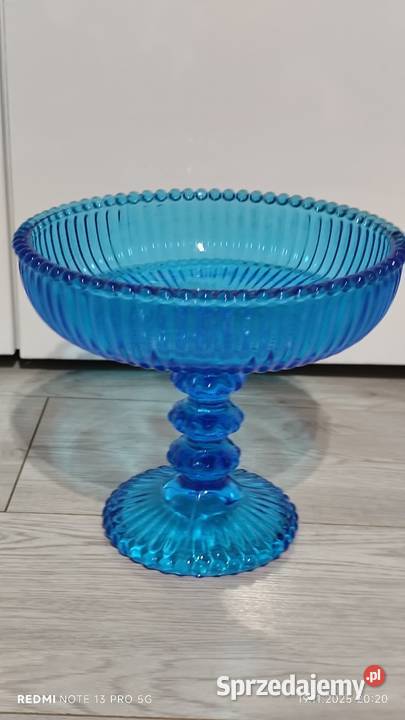 Szkło Kolorowe Patera Perełki HZG Ząbkowice dolnośląskie Wiązów