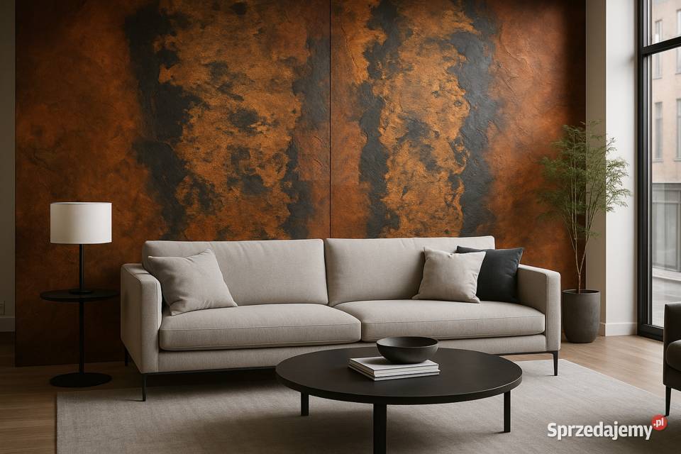 Kamień w Rolce CORTEN BLACK 280X122 305x122 Warszawa