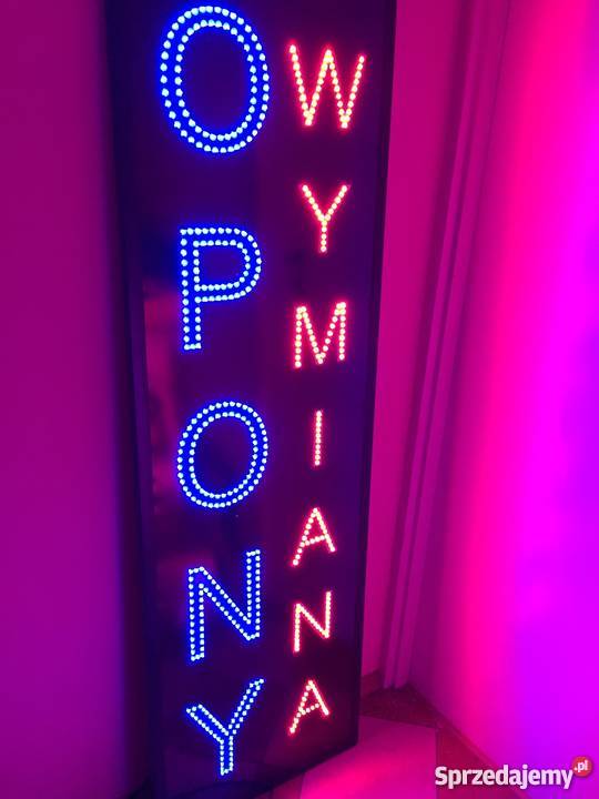 OPONY Reklama LED zewnętrzna 160x50 230V Pomiechówek