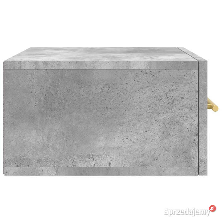 Wisząca szafka nocna szarość betonu 35x35x20 Warszawa