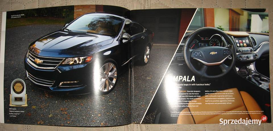 Chevrolet 2013 prospekt katalog Kępice