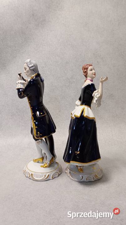 ROYAL DUX Para Rokoko Dworzanie Bohemia Ogromne