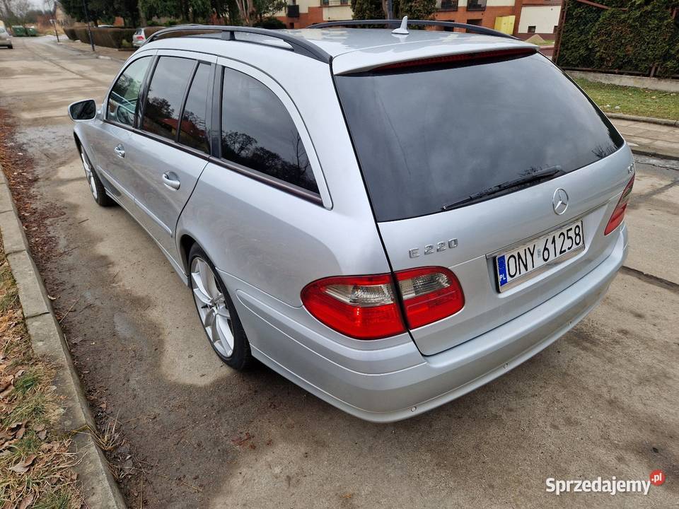 Mercedes w 211 stan wzorowy podgrzewane fotele Paczków