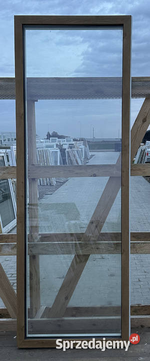 OKNA KacprzaK Witryna 75X200 FIX Używany PCV Lublin sprzedam