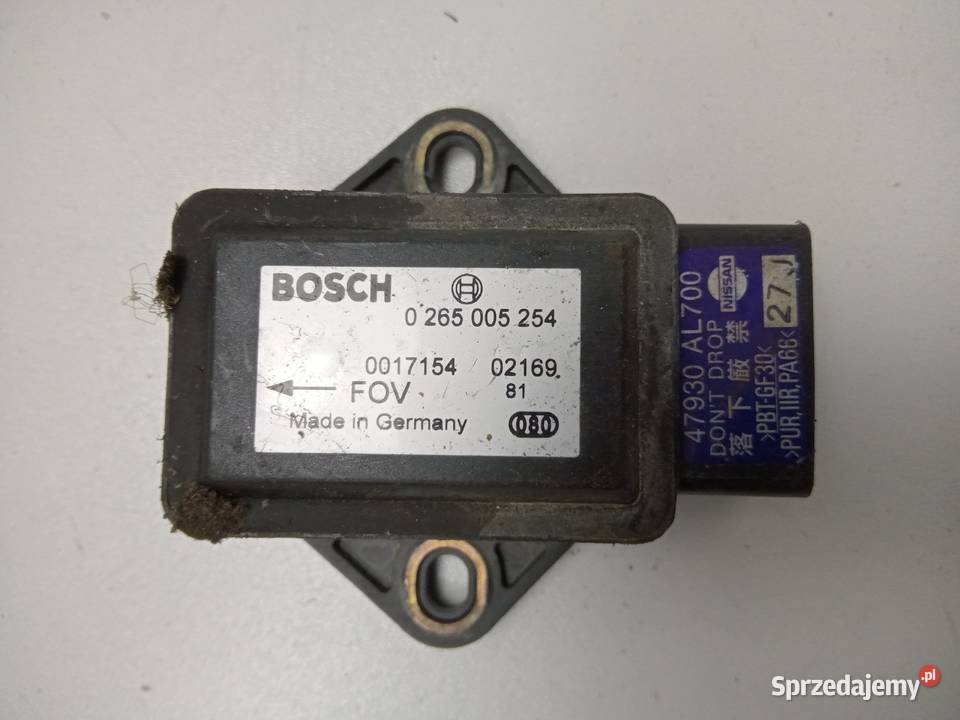 CZUJNIK ESP SENSOR INFINITI G35 20032007 Nowy Tomyśl