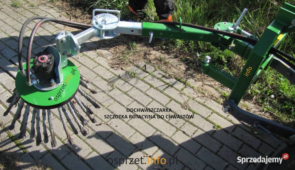 Odchwaszczarka szczotka rotacyjna do chwastów Gliwice sprzedam