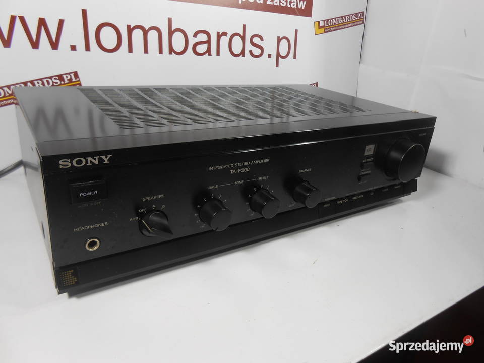Wzmacniacz Stereo SONY TAF200 Wzmacniacze i pokrewne śląskie Katowice