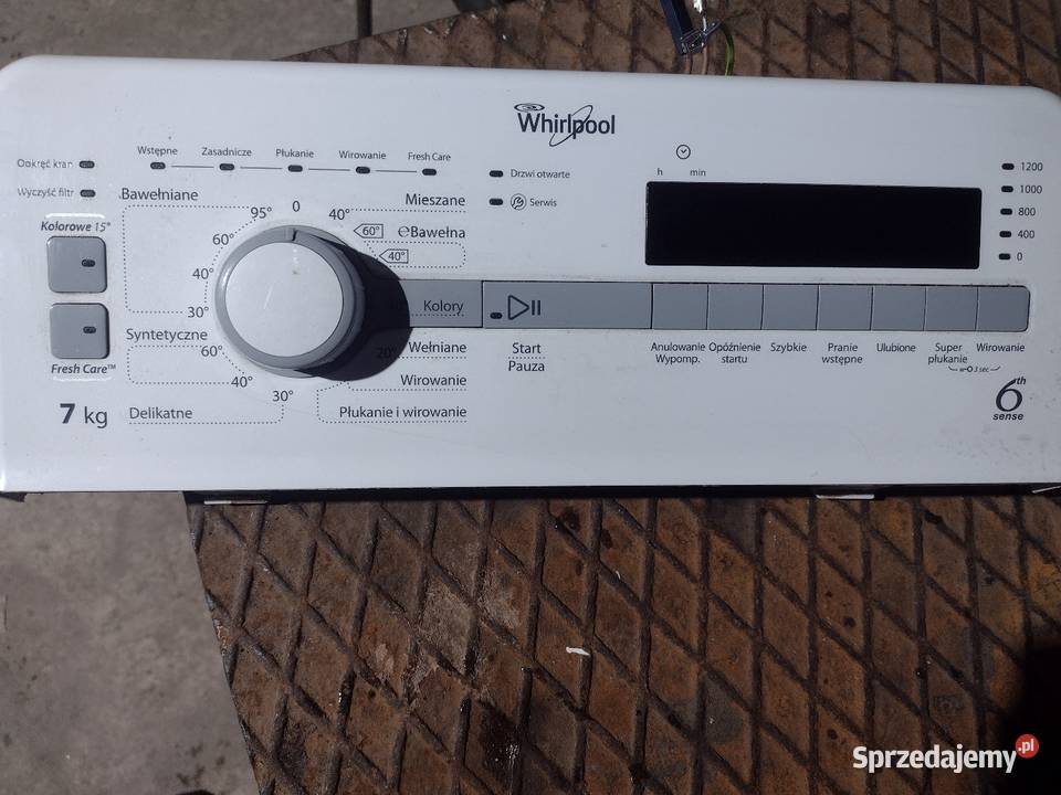 Panel programator Pralki Whirlpool Komorów