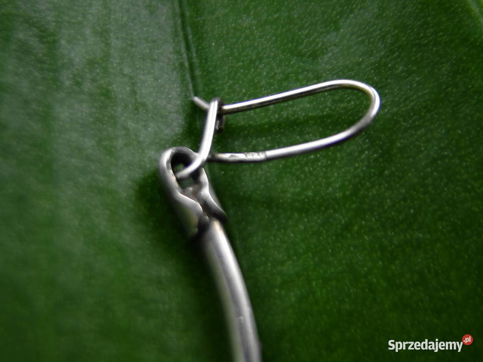 Długie kolczyki srebro 925 Biżuteria