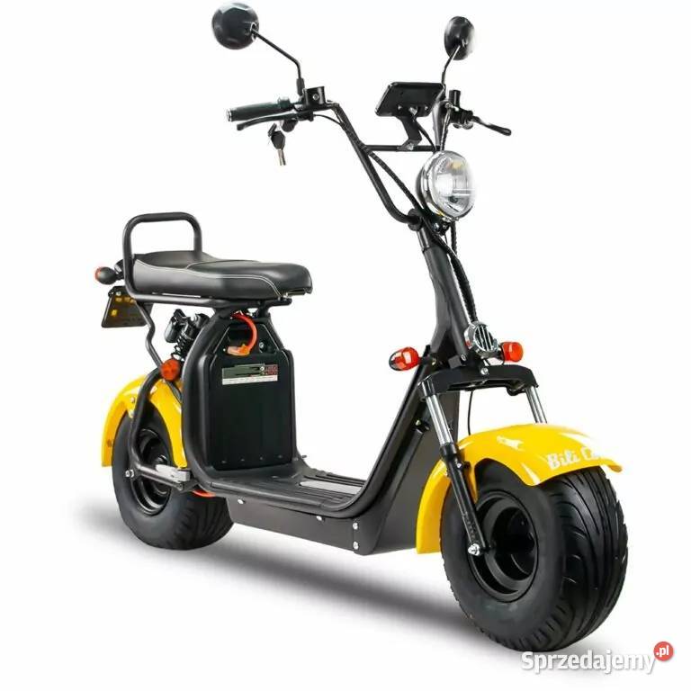 Skuter elektryczny BILI COCO G4 żółty RATY elektryczny