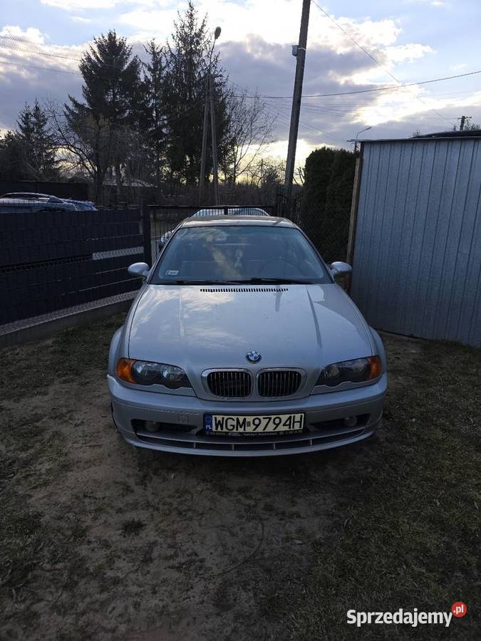 Sprzedam bmw e46 coupe m52b20 Siedlce