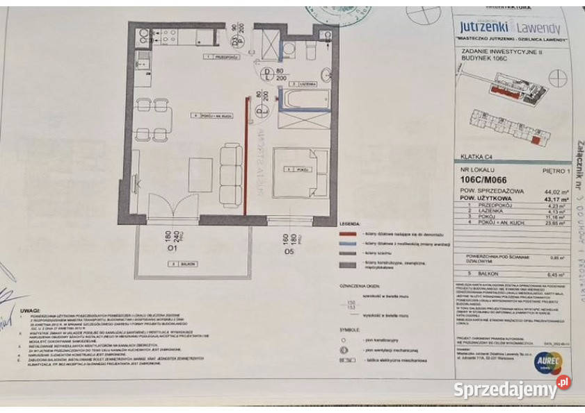 Ciche 2pokojowe mieszkanie z widokiem na zieleń Warszawa