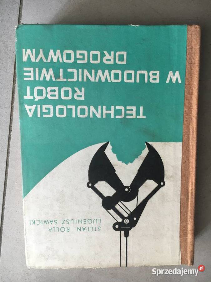 Technologia robót w budownictwie drogowym sprzedam