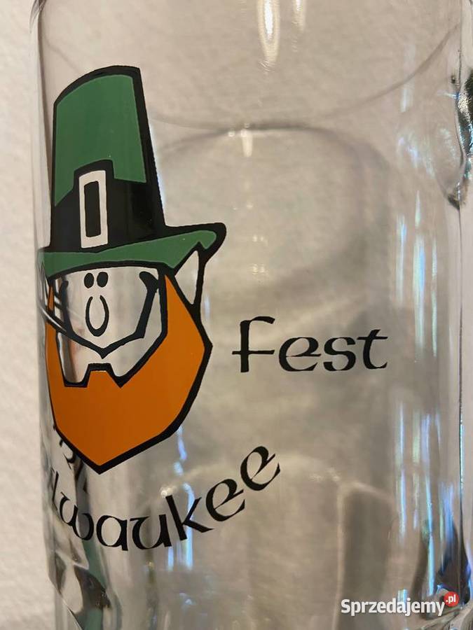 Kufel do piwa Irish Fest Milwaukee śląskie Katowice