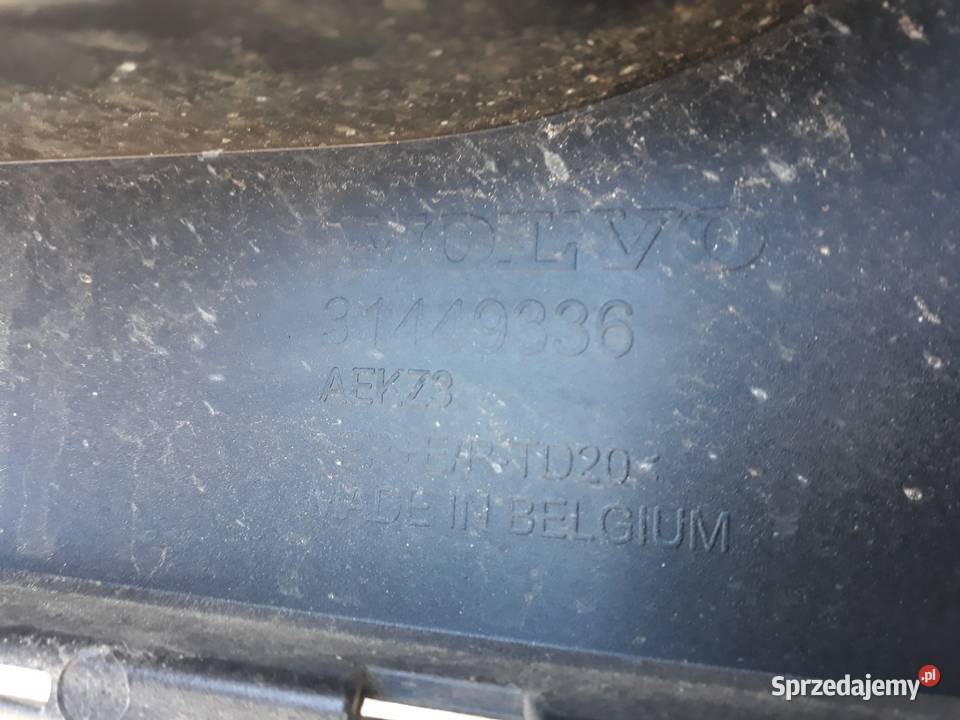 VOLVO XC40 NAROŻNIK ZDERZAKA LEWY TYŁ 31449336 Karoseria wielkopolskie Międzychód