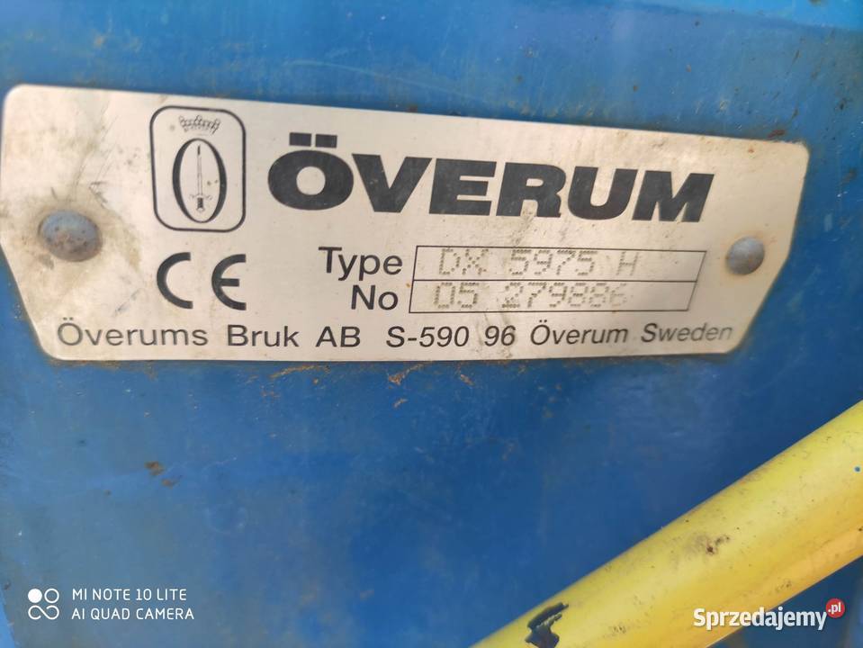 Pług obrotowy Overum DX5975H 5 skibowy świeżo Radom sprzedam