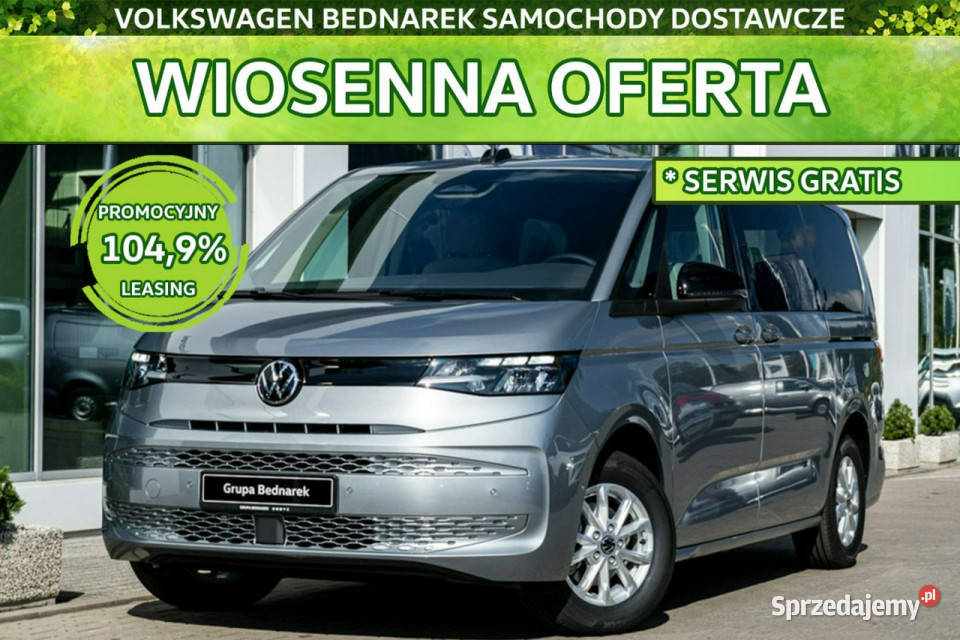 Volkswagen Multivan Family L2 20 TDI 150 DSG lakier metallic Łódź