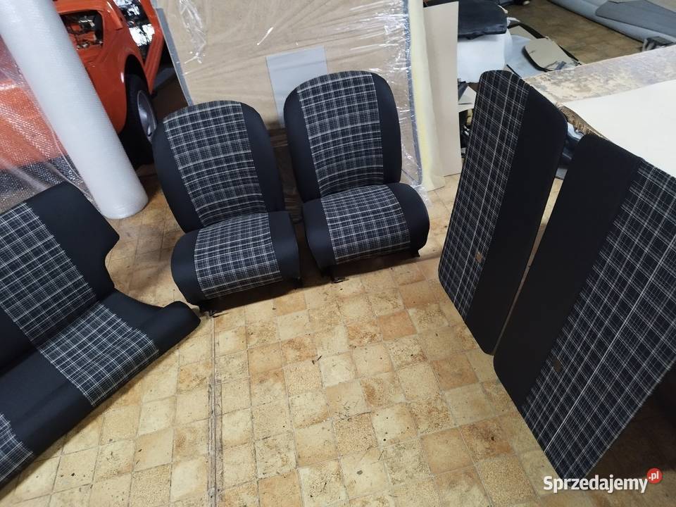 Komplet foteli fiat 126p osobowe małopolskie Kalwaria Zebrzydowska