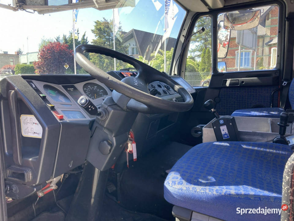 Man inny Man 15280 Straż pożarna drabina automatyczna Samochody dostawcze Syców