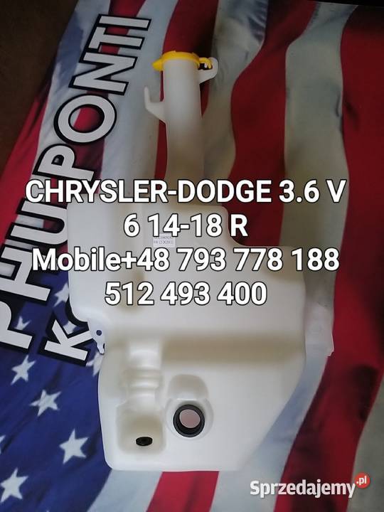 NOWY ZBIORNIK SPRYSKIWACZY CHRYSLER GVDODGE GC wielkopolskie Kawnice sprzedam